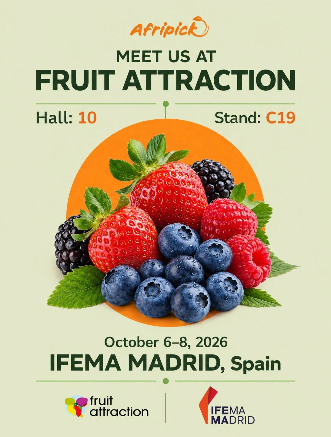 Afripick anuncia su participación en Fruit Attraction 2026